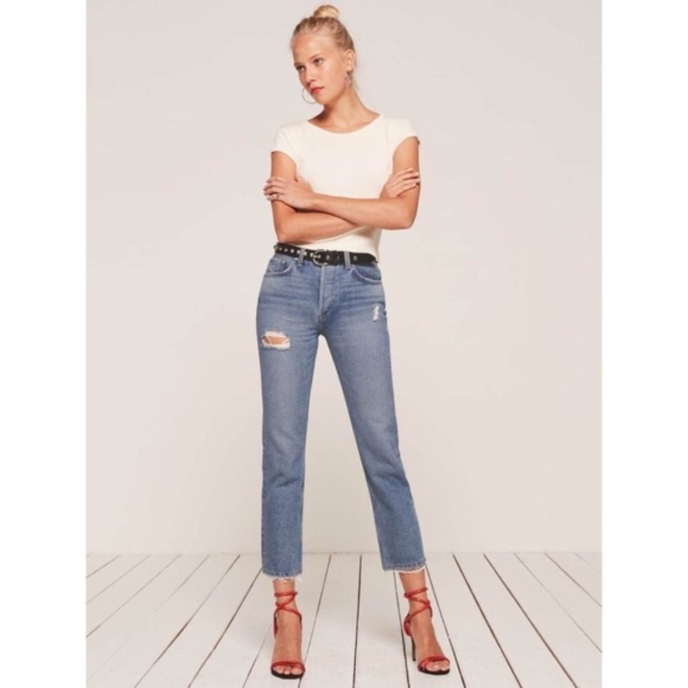 Reformation Vintage Fit Jeans in Salton Size 23
